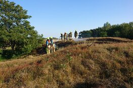 Brand in duinen bij De Cocksdorp