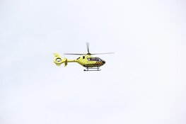 Texelse ambulances bezet: traumaheli rukt uit