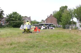Texelse ambulances bezet: traumaheli rukt uit