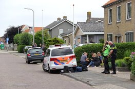 Arrestatieteam op Texel