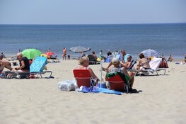 Drukte op de Texelse stranden