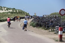 Drukte op de Texelse stranden