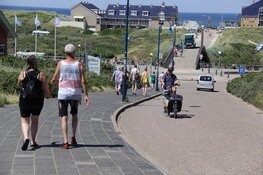 Drukte op de Texelse stranden