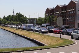 Drukte in Den Helder bij de boot naar Texel