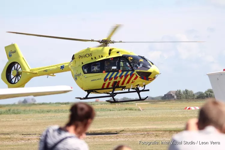Geen ambulance’s beschikbaar op Texel. Waddenheli landt op eiland
