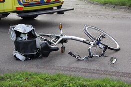 Fietser in aanrijding met auto op Texel