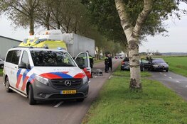 Fietser in aanrijding met auto op Texel