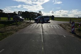 Veel blikschade bij ongeval op Texel
