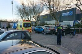 Ongeval op parkeerplaats: 5 auto&#39;s zwaar beschadigd