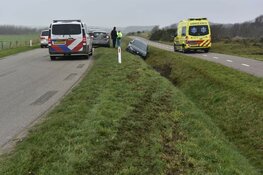 Flinke schade bij eenzijdig ongeval in De Koog