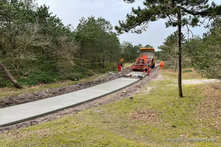 Bos- & duinfietspad Seetingsnollen vernieuwd