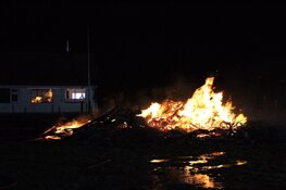 Fikse brand in Oosterend