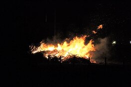 Fikse brand in Oosterend