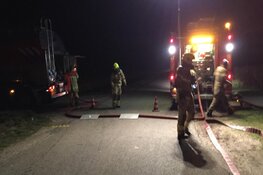 Fikse brand in Oosterend