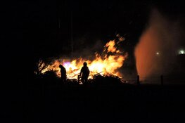 Fikse brand in Oosterend