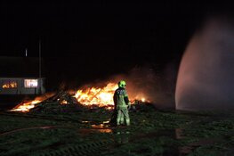 Fikse brand in Oosterend