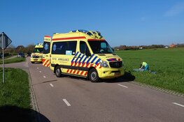 Eenzijdig ongeval Den Hoorn, twee gewonden
