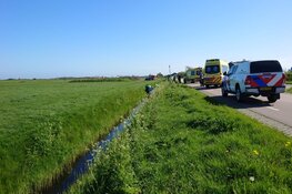 Eenzijdig ongeval Den Hoorn, twee gewonden
