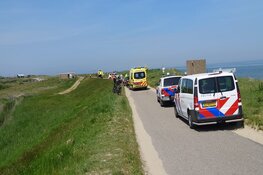Fietser zwaargewond op Texel