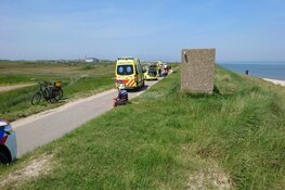 Fietser zwaargewond op Texel