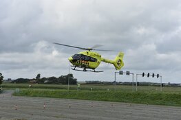 Ambulancehelikopter ingezet voor medisch noodgeval op Texel