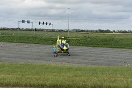 Ambulancehelikopter ingezet voor medisch noodgeval op Texel