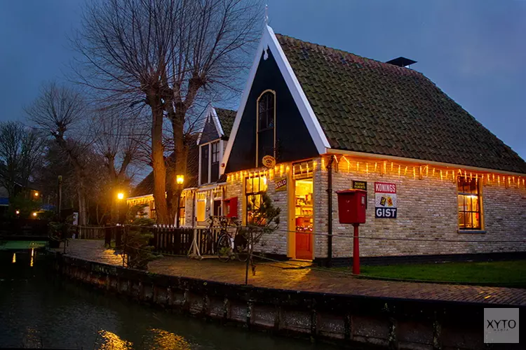 Museum Kaap Skil verlichtde kerstvakantie