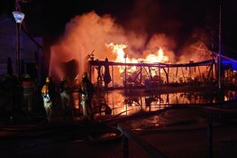 Grote brand verwoest restaurant in De Cocksdorp